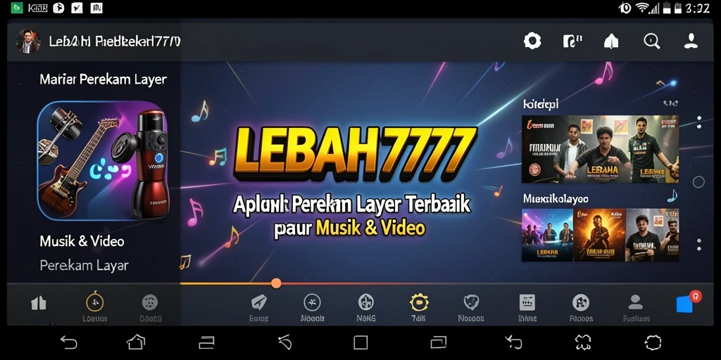 Antarmuka LEBAH777 yang user-friendly untuk perekaman layar.