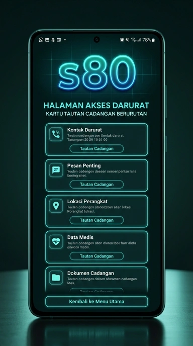 Tampilan link alternatif s80